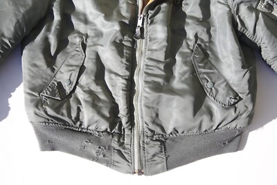Vietnam MA-1 Flight Jacket w/ Lockheed Skunk Works SR-71 ADP