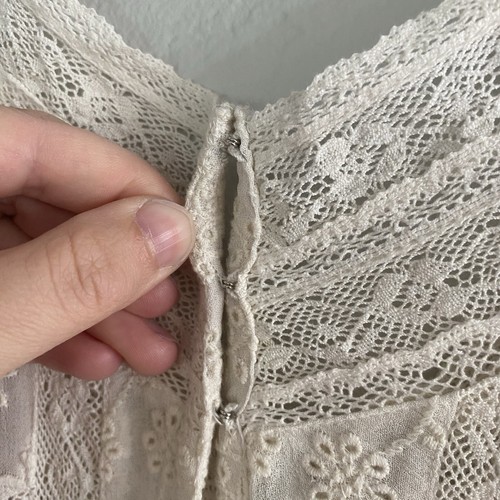 LoveShackFancy Cheri Dress NWT Cream Size 4 - Picture 10 of 19