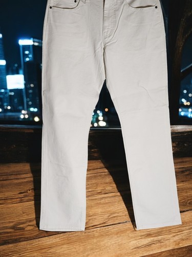 Goodfellow & Co Men's Comfort Wear Slim Fit White Jeans - Size 32x30 NWT - Picture 6 of 8