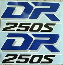 Suzuki DR250S Tank Decals/Stickers