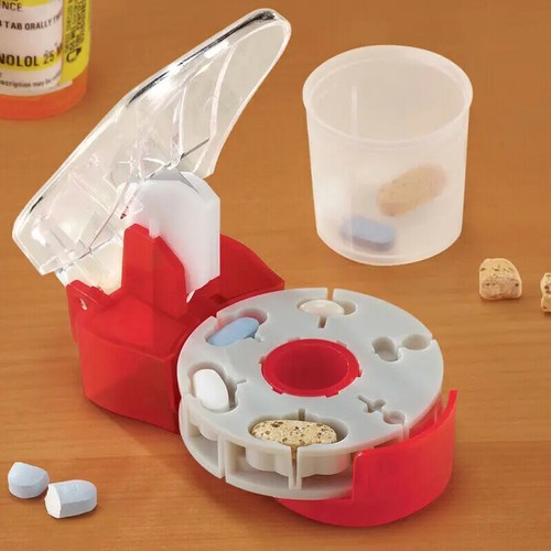 Pill Splitters Perfect Pill Cutter for Small or Large Pills Cuts Splitter Case - Picture 8 of 24