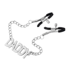 Slave Chain Nipple Clip-On Rings Nipples Master Series Body Chain Sub Dom Sexy