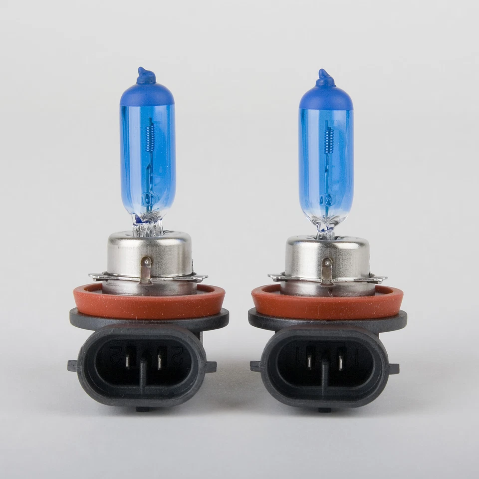 Nokya 7000K White H11 Nok7218 80W Two Bulbs Head Light Low Beam Replace Off Road - Изображение 3 из 4