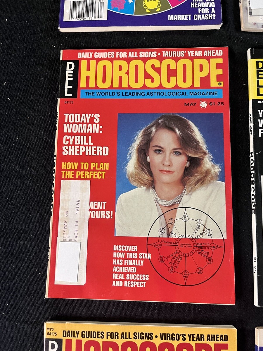 趣味 Dell Horoscope, Penny Publications, 1995 Vintage 1996 Dell Horoscope Astrology Magazines Zodiac Lot