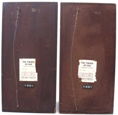 Lot of 2 Used Vintage The Fisher XP-55B Speakers, Tested & Work | eBay