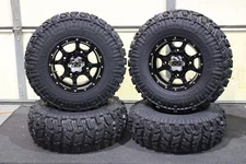 POLARIS SPORTSMAN 800 25" COYOTE ATV TIRE & COBRA BLK WHEEL KIT POL3CA