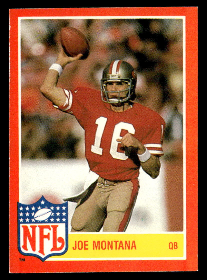 1985 Topps #7 Joe Montana Glossy NFL Stars