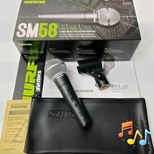 New Shure SM58S Dynamic Vocal Microphone with On/Off Switch ? Live & Studio