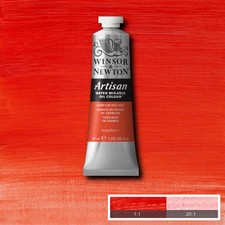 Winsor and Newton Artisan Water Mixable Oil Colour Cadmium Red Hue