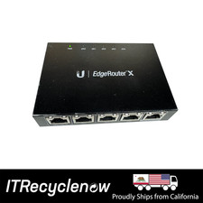 Ubiquiti EdgeRouter X ER-X EdgeMAX 5-Port Gigabit Router w/ PoE In/Pass-Through