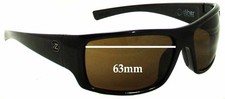 SFx Replacement Sunglass Lenses fits Von Zipper Suplex - 63mm Wide