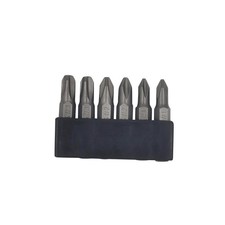 6Pcs 35mm JIS Screwdriver Bit Set with Magnetic Tip, 1/4 Hex Shank, S2 Alloy ...