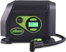 Slime 40051 Tire Inflator, Portable Car Air Compressor, Inflate Right Automatic