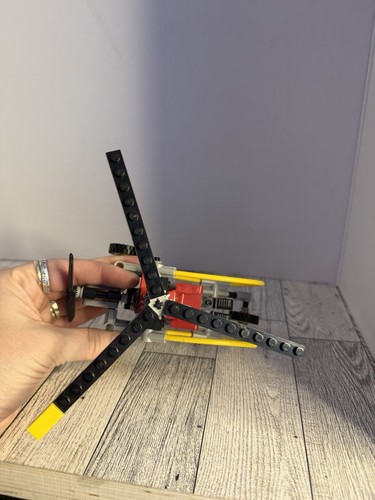 Vintage Lego Schlammstampfer Technic, Hyroprofoil 7-Gang-Boot & kleiner Hubschrauber * Beschreibung lesen - Bild 15 von 20