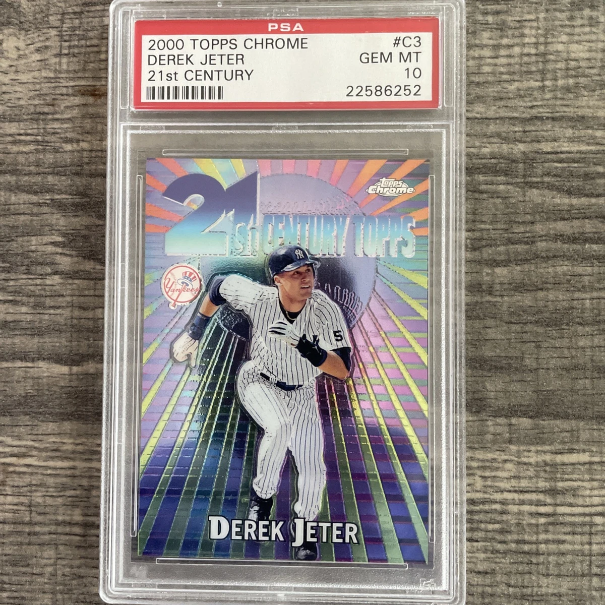 Derek Jeter Professional Sports Authenticator (PSA) Baseball
