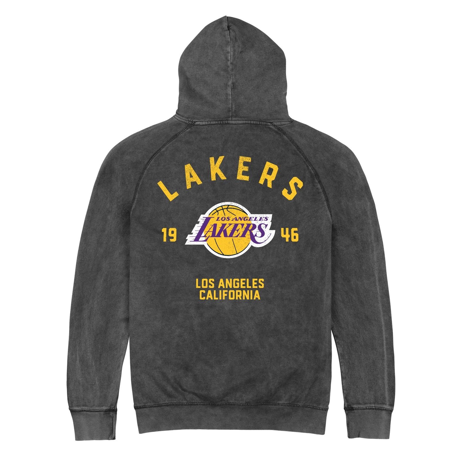 Stadium Essentials  Charcoal LA L.a.k.e.r.s  Vintage Raglan Pullover, Gift for Fan