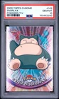 2000 Topps Chrome Pokemon T.V. #143 Snorlax Pokemon T.V. PSA 10