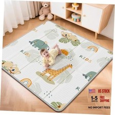 Foldable Baby Play Mat 50x50 - Waterproof Playpen Mat for Babies