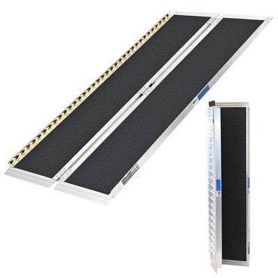 TRUTZHOLM Rollstuhlrampe Schwellenrampe 184 cm 272 kg klappbar Alu Anti-Rutsch