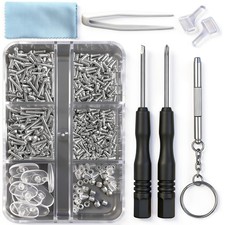 PTSLKHN Eyeglass Repair Kit with Screws, 15 Types Screws for Eyeglasses - Fra...