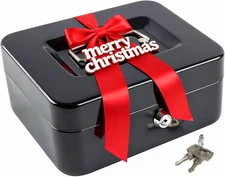 Versatile Medium Cash Drawer with Key Lock - Perfect for Secure Storage 7.87"