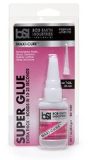 BSI-135H Maxi-Cure Extra Thick Super Glue, 1 oz., Clear