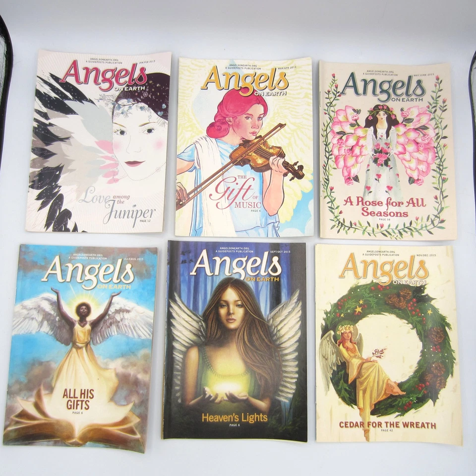 Lot of 10 Angels on Earth Guideposts Magazine, 2014-2016 - Image 4 of 4