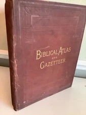 c1852 The New Biblical Atlas And Scripture Gazetteer Maps By Johnston HB