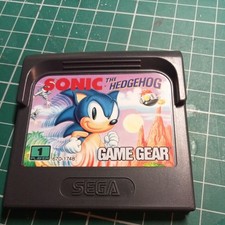 Sega Game Gear Sonic The Hedgehog Video Game Cartridge PAL Tested Working
