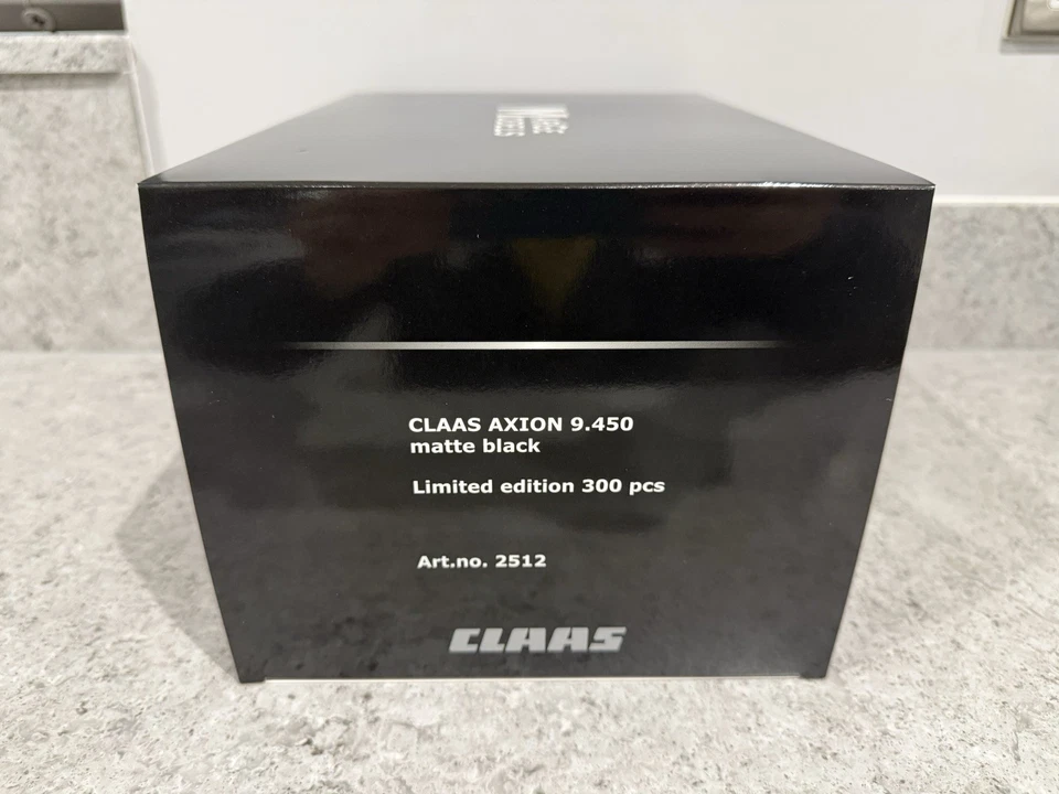 Marge Models - Claas Axion 9.450 - Matt Black - Agritechnica - 1:32 - Mint/New - Image 2 of 4