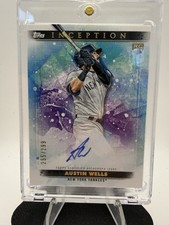 2024 Topps Inception - Austin Wells - /299 Rookie ON-Card Auto RC Yankees. rookie card picture