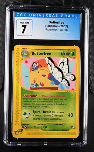 Butterfree graded CGC 7 for sale on eBay