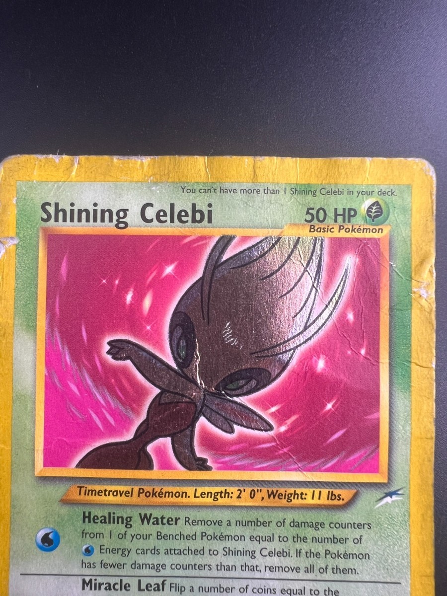 Shining Celebi - 106/105 - Pokemon Neo Destiny Unlimited Holo Rare