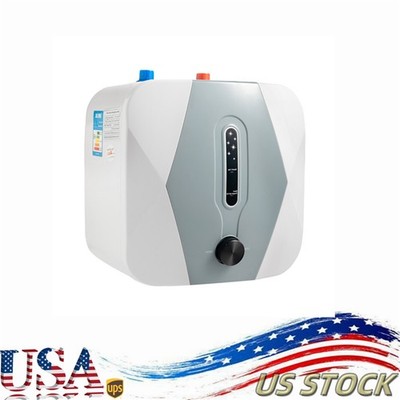 Electric Instant Hot Water Heater Below Sink Mini Small Water Tank 8L 110V 1500W