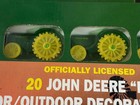 JOHN DEERE 'D' PATIO CHRISTMAS DECORATIVE LIGHTS 20 PCS NEW IN BOX — photo 2