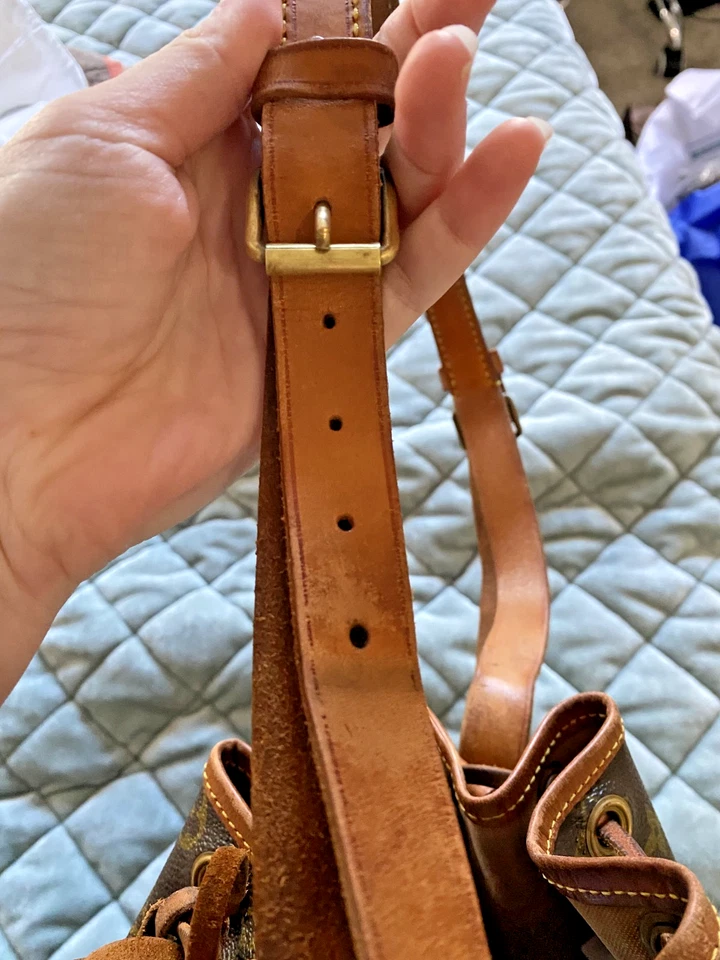 Louis Vuitton Petite Noe Bucket & Drawstring Bag - Image 4 of 4