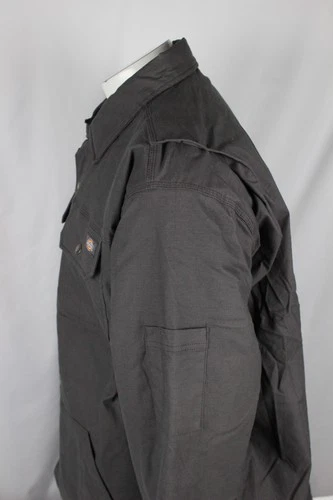 Dickies Men's NWT Flex Duck Snap Button Fleece Lined Jacket 4XL Gray image 3
