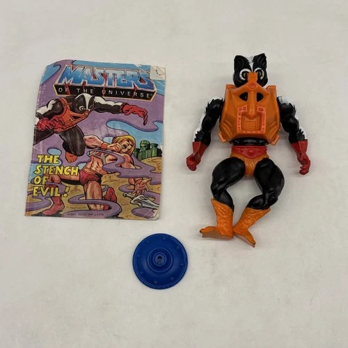 Vintage 1981 MOTU He-Man Stinkor Figure Humanoid Skunk!