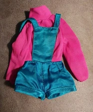 Vintage Barbie: #1195 Busy Talking  1972 outfit Jumper, No Belt