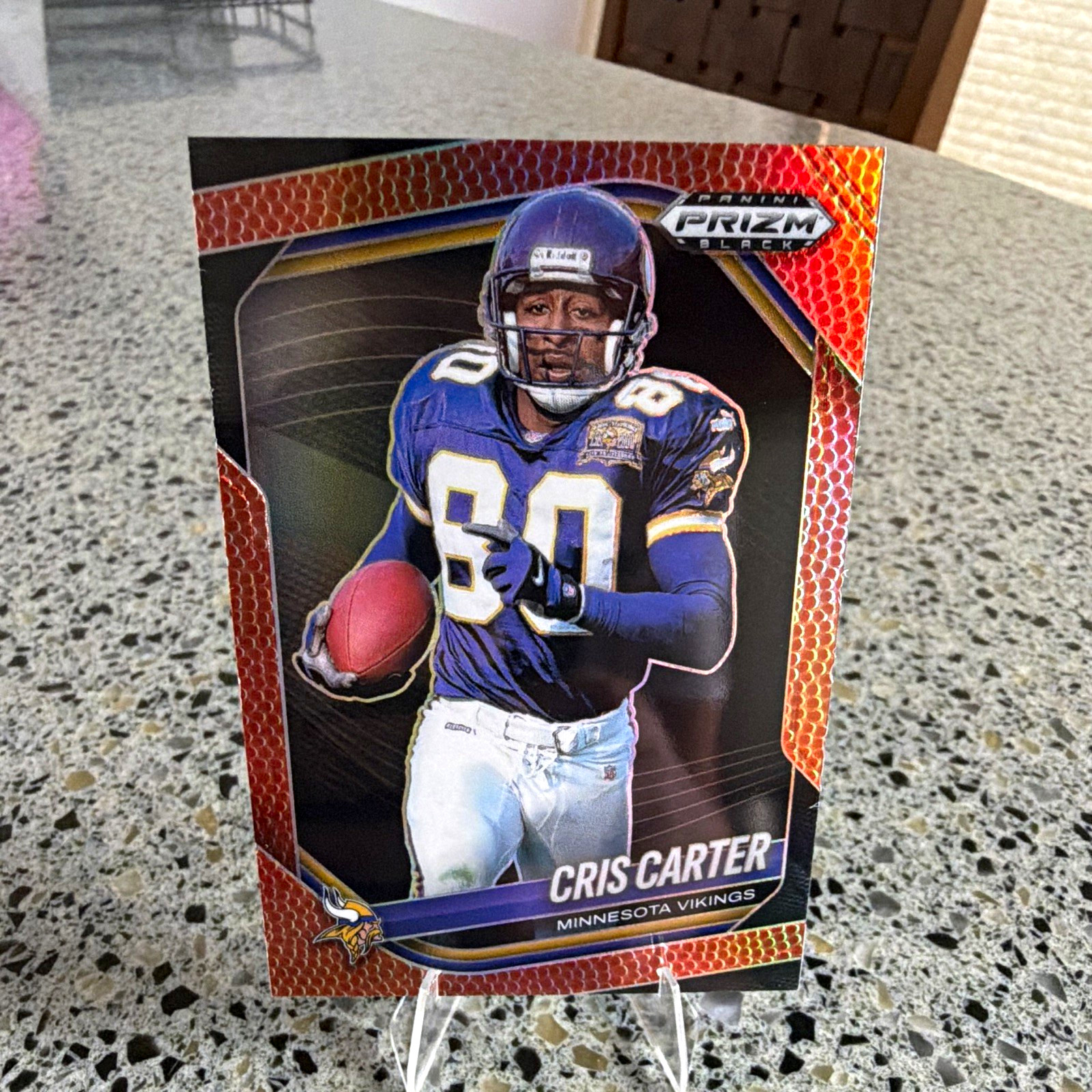 Panini Prizm Black 2025 Cris Carter Vikings #86 Football Prizm /225
