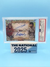 2023 Bowmans Best Jackson/Matt Holliday Dual Auto /10 Mini Diamonds PSA 10