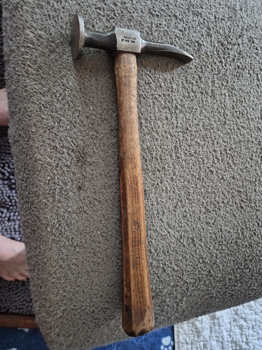 Snap-on Steel Head Automotive Body Hammers & Dollies Wood Handle