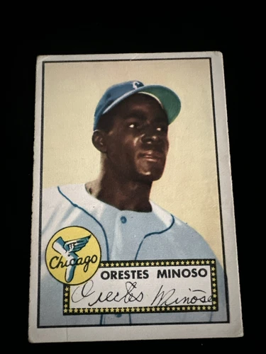 Minnie Minoso 1952 Topps Rookie Card - #195