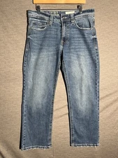 TK Axel Jeans Men's Size 32X30 Slim Boot Cut Blue Denim