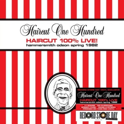 Haircut 100 LIVE (HAMMERSMITH ODEON 1982) RSD 2023 New Red Colored Vinyl LP