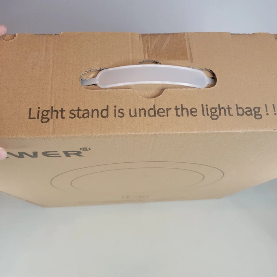 Dimmable LED Ring Light RL-18 18" Outer W/ Stand Bag Remote New in Box - Image 4 of 4