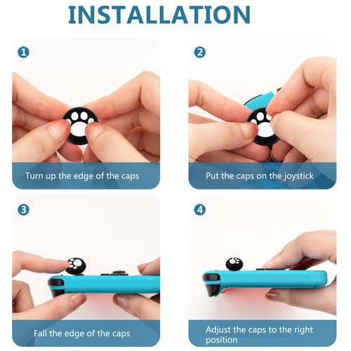 16 Pcs Silicone Cap with Handle Professional Thumb Joystick Caps Cover - 第 3/12 張圖片