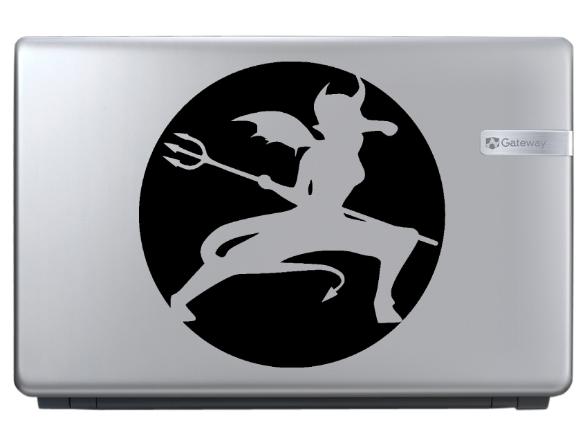 Devil Vinyl Decal Sticker Car Window Bumper Horror Demon