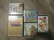 Official Nintendo and Sony video game cases (box only)