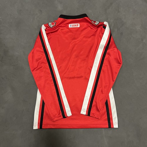 Nike Team Canada Womens Hockey IIHF Jersey Small With Canada patches Long Sleeve - Picture 2 of 12